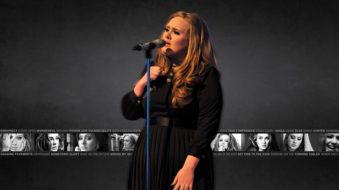 Curvy Adele, gorgeous and inspiring!