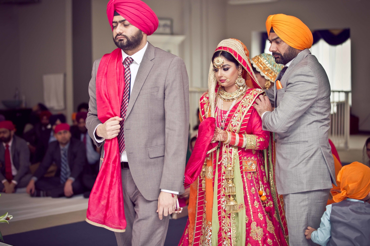 Calgary Punjabi Wedding Ceremony