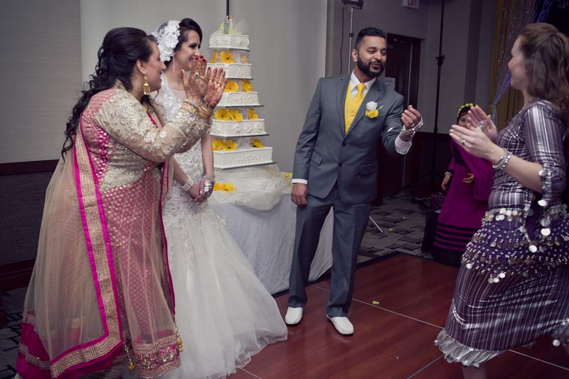 Belly Dancer teasing the groom